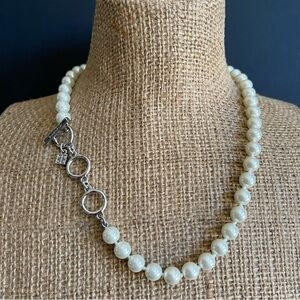Elegant Givenchy faux pearl necklace.